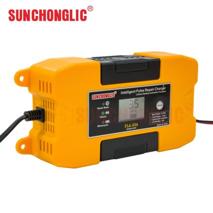 شارژر باطری 20 آمپر 12 و 24 ولت مدل FLA-20a 12V/24V